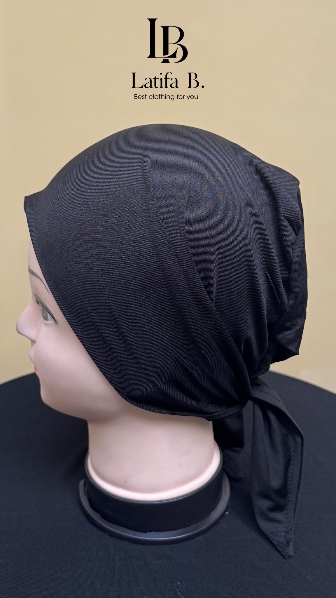 Maxi Bonnet à nouer en Lycra