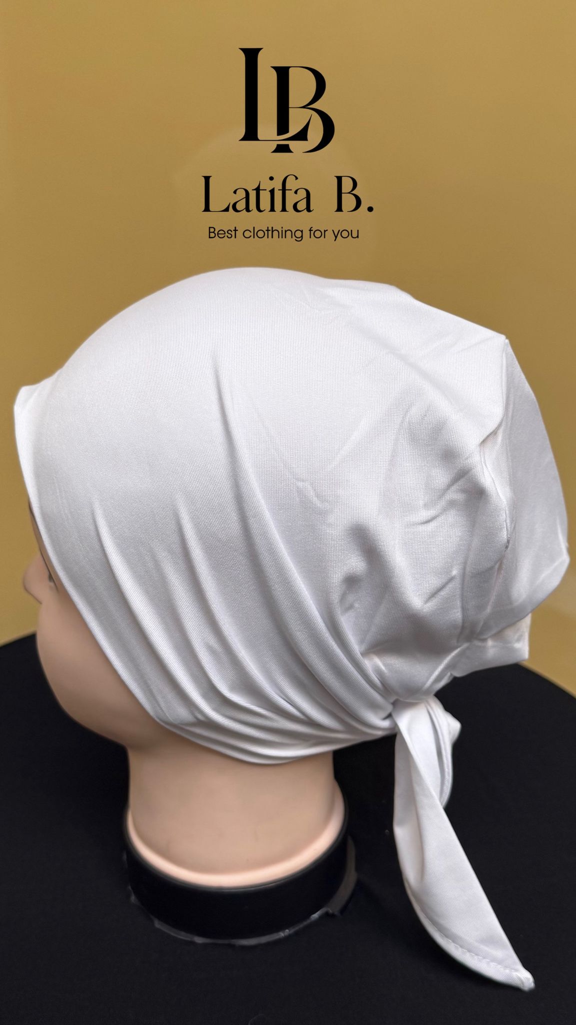 Maxi Bonnet à nouer en Lycra